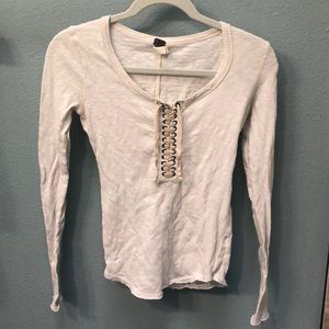 Free People long sleeve tee